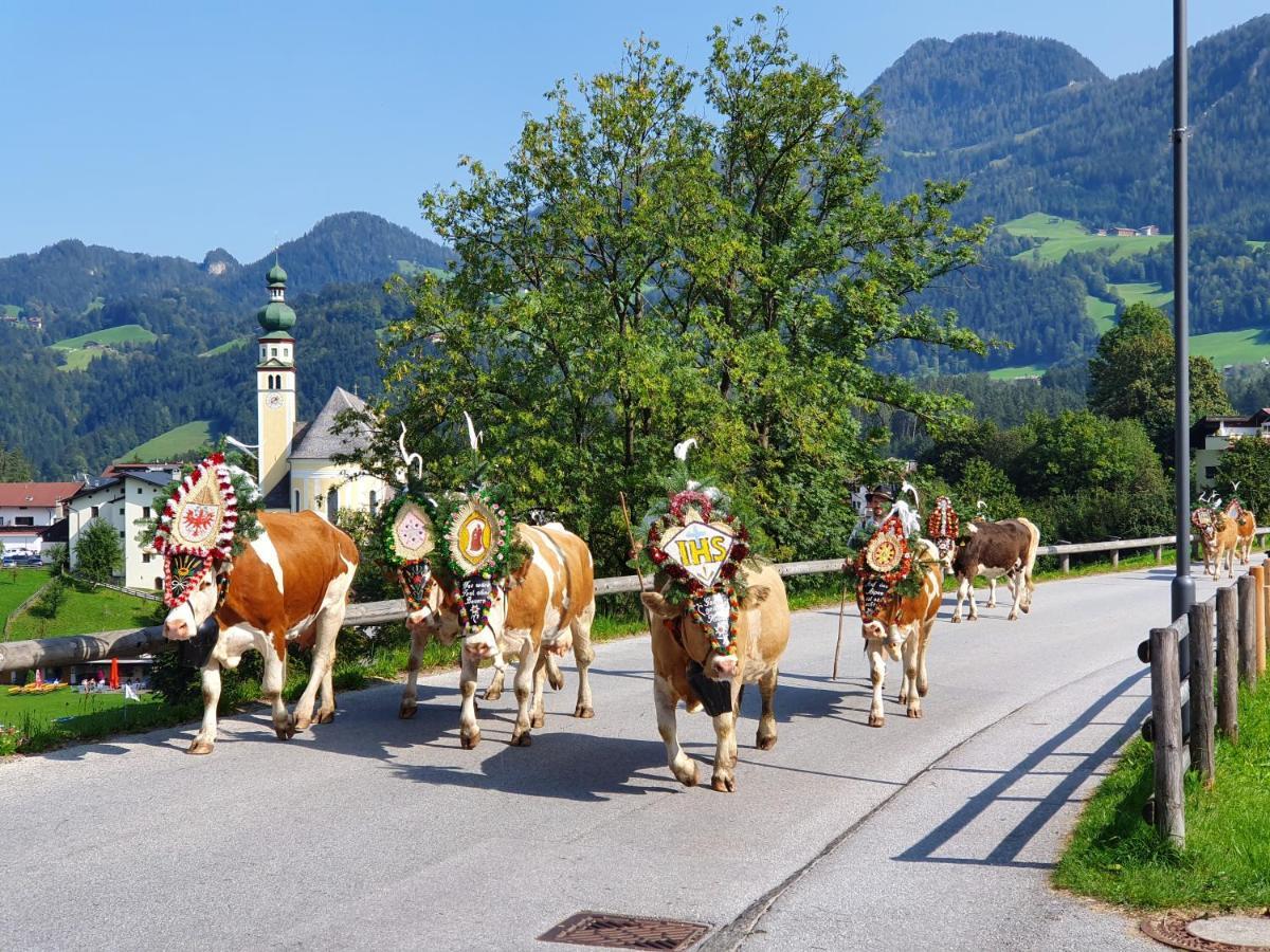 Ferienwohnung Eichenhof Reith im Alpbachtal Exterior foto